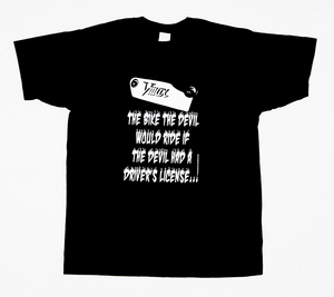 T-Shirt CIRCUS VMAXIMUS TShirt Vmax - THE BIKE THE DEVIL WOULD RIDE